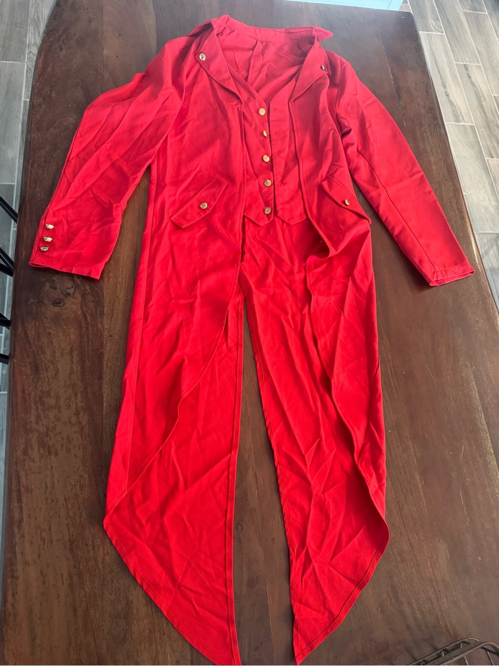 Red Ring Leader Tailcoat Costume